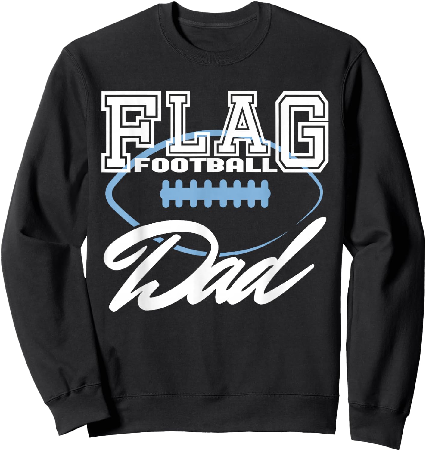 Football Dad Flag Sweatshirt - Sweatshirt | Black