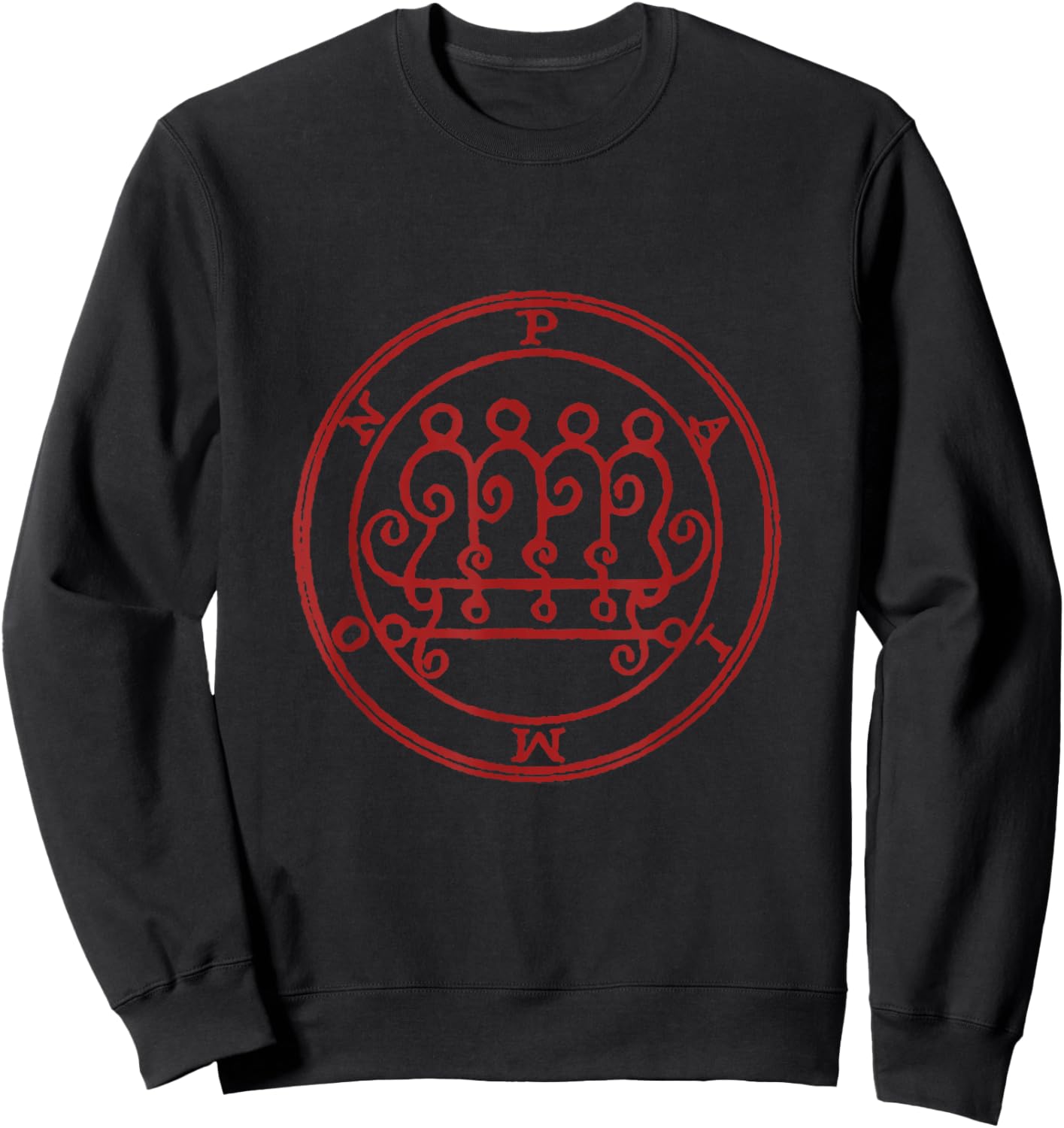 Paimon Demon Goetia Grimoire Sigil Magick Sweatshirt - Sweatshirt | Black