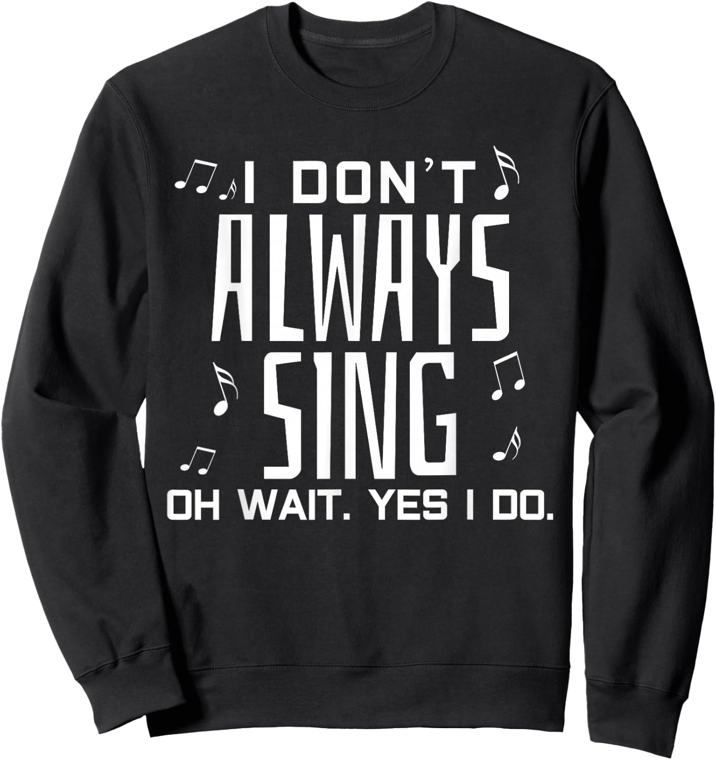 Broadway Theatre Vocal Music Sweatshirt - Sweatshirt | Black