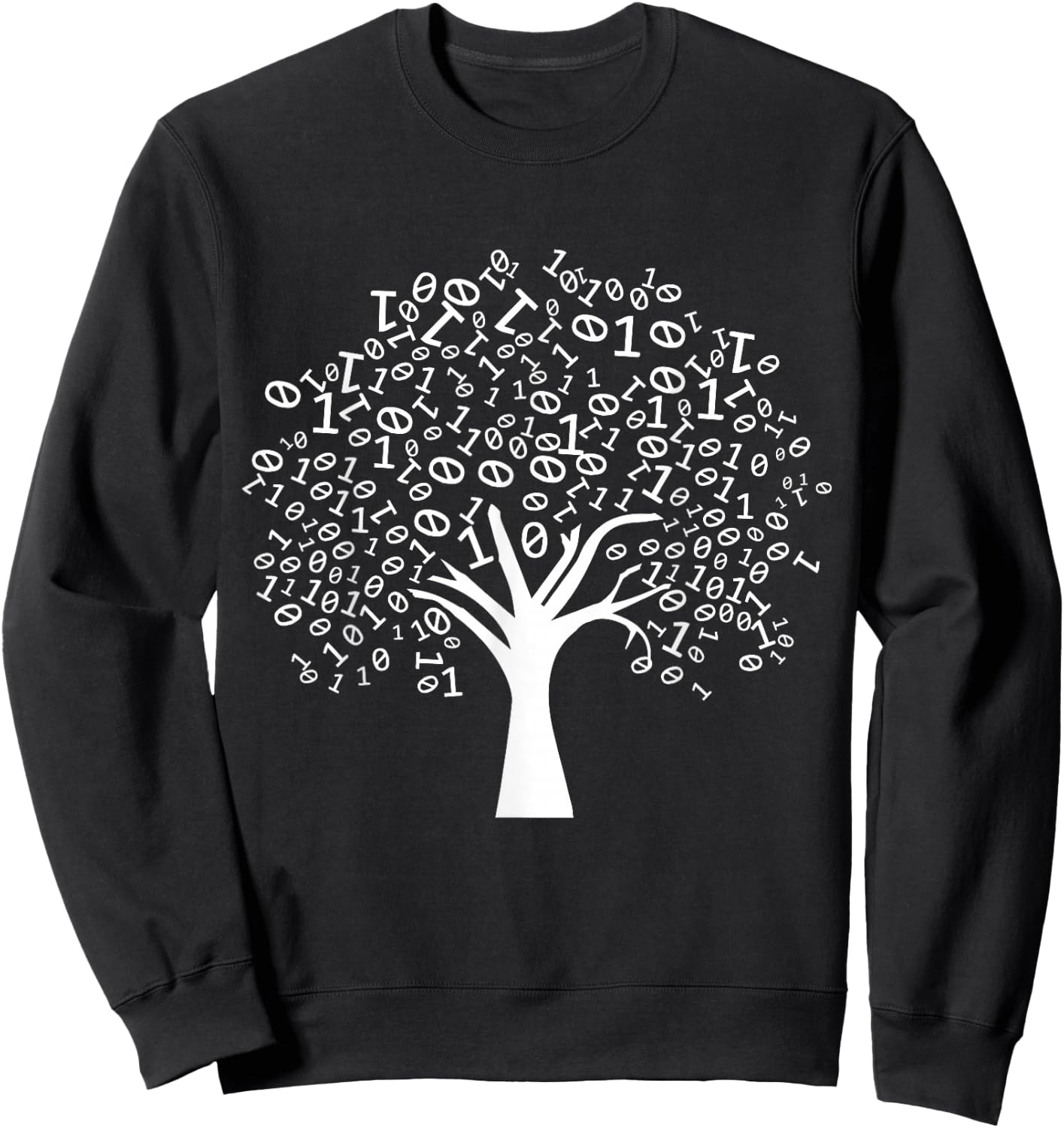 Binary Tree Computer Science Coding Programmer Sweatshirt - Sweatshirt | Black
