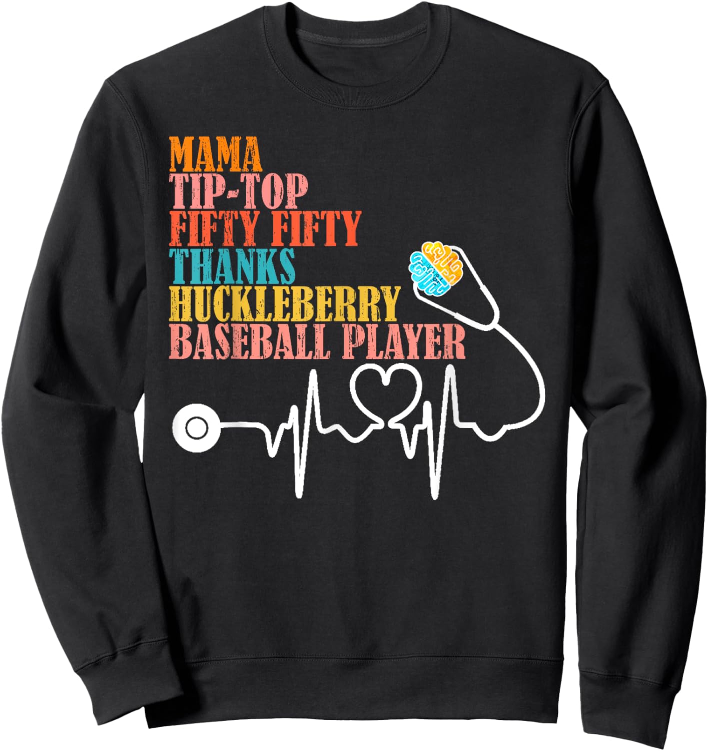 Stroke Neurosurgery Neurology Ortho Neuro Trauma Icu Nurse Sweatshirt - Sweatshirt | Black