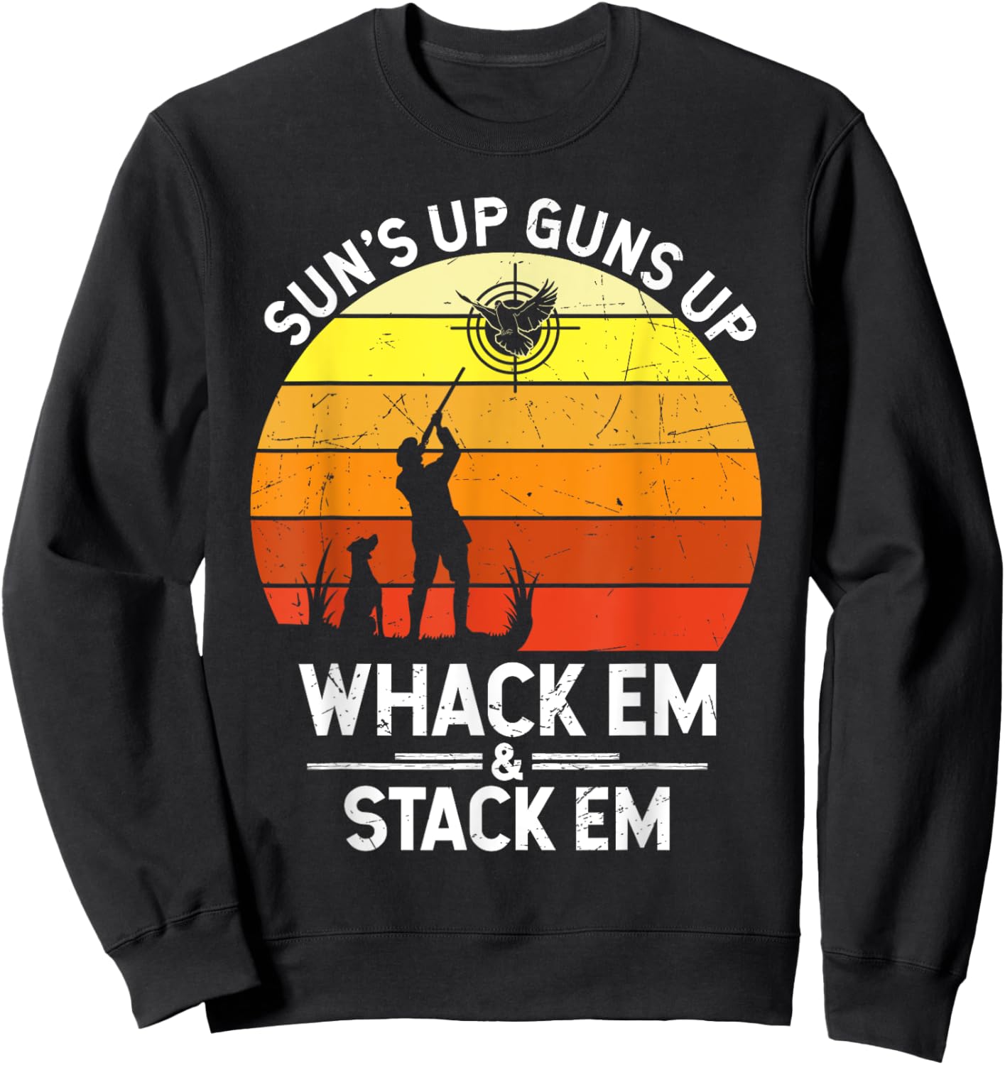 Funny Dove Hunting - Dove Hunting Season Sweatshirt - Sweatshirt | Black