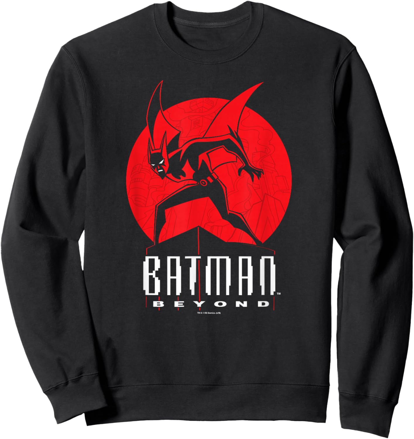 Batman Beyond Perched Sweatshirt - Sweatshirt | Black
