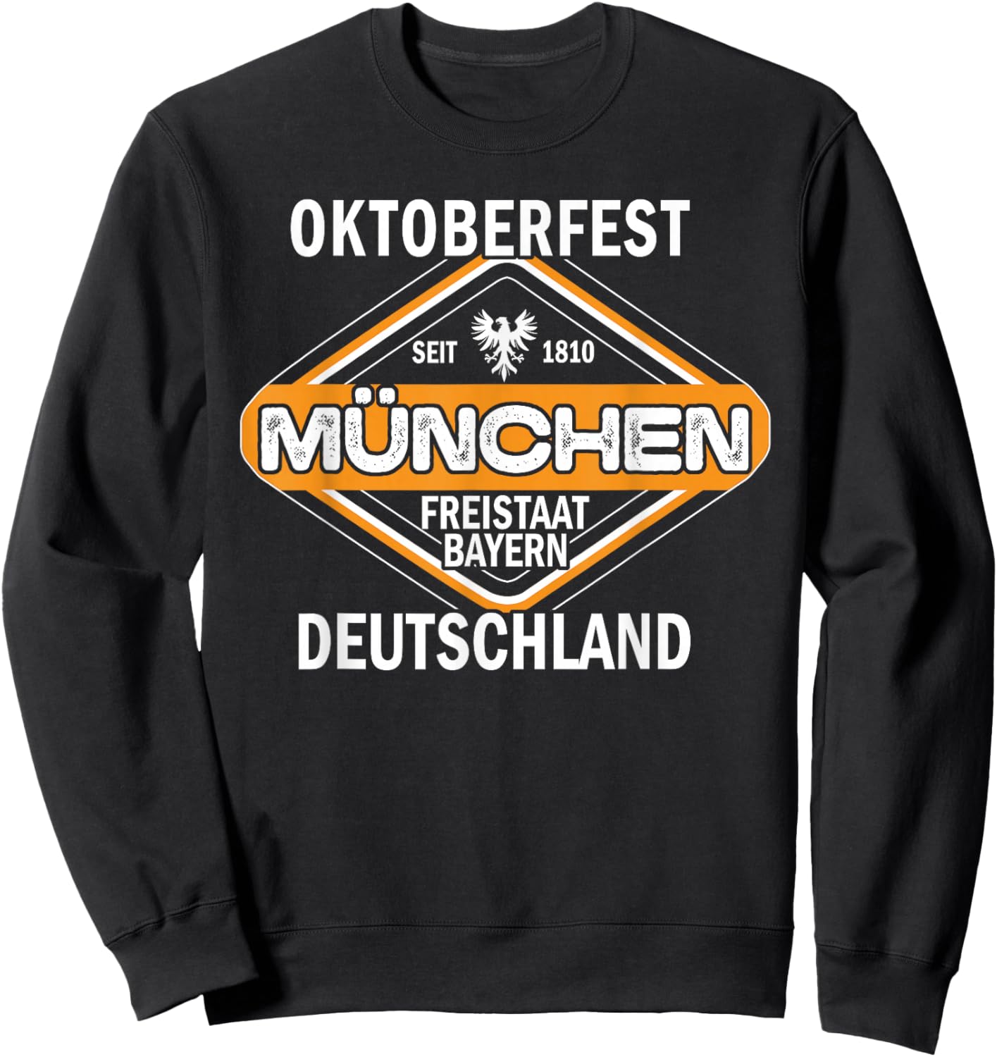 Oktoberfest Deutschland German Beer Festival München Sweatshirt - Sweatshirt | Black