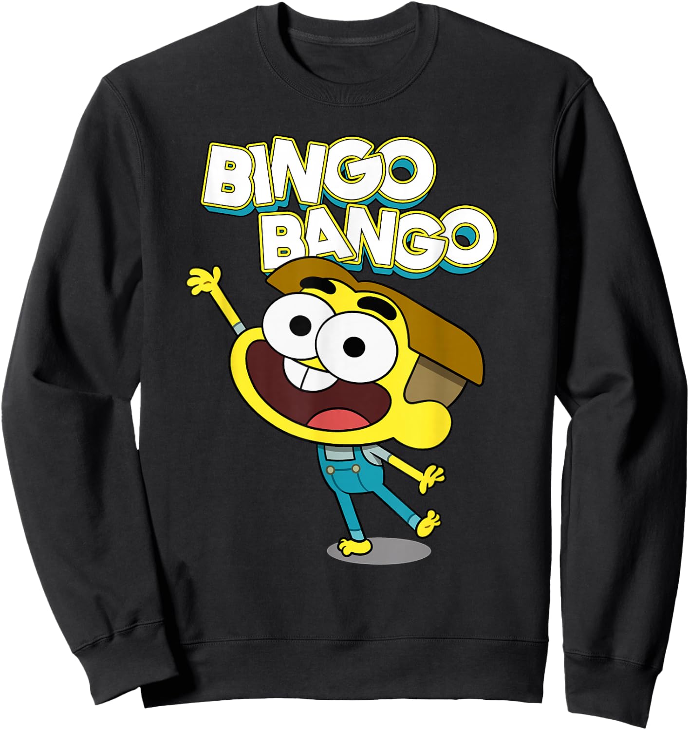 Disney Channel Big City Greens Cricket Bingo Bango Sweatshirt - Sweatshirt | Black