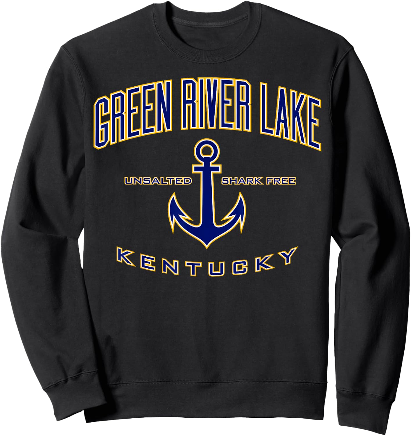 Green River Lake Shirt , Men, Girls & Boys Sweatshirt - Sweatshirt | Black