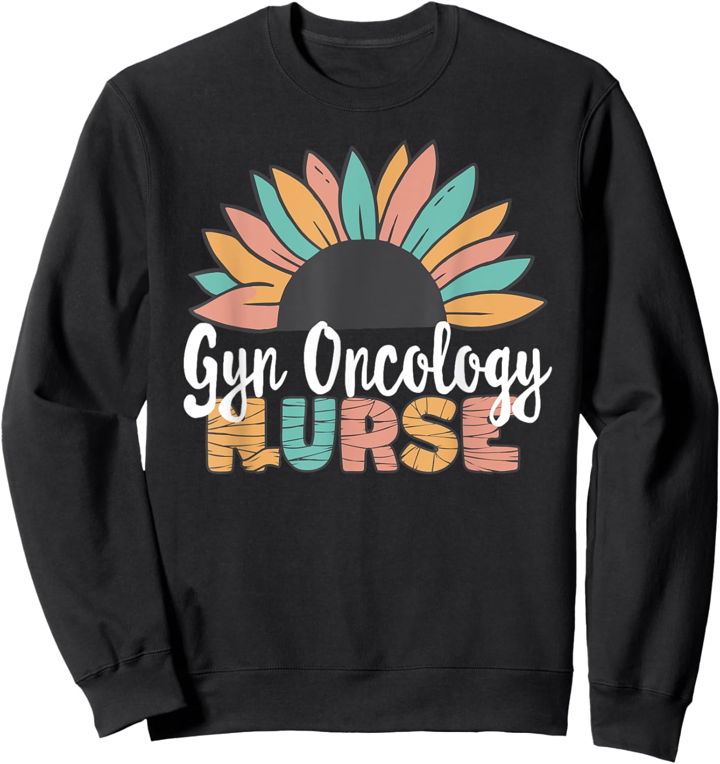 Gyn Oncology Nurse, Matching Nurse Practitioner Nurses Week Sweatshirt - Sweatshirt | Black