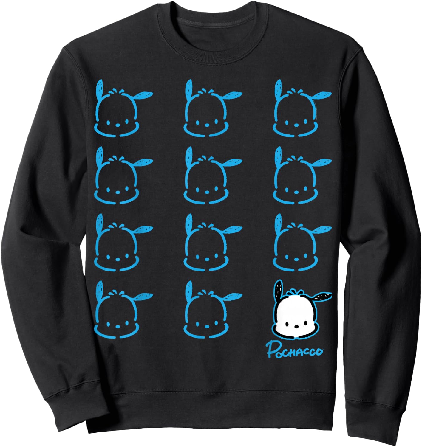 Pochacco Real Sweatshirt - Sweatshirt | Black