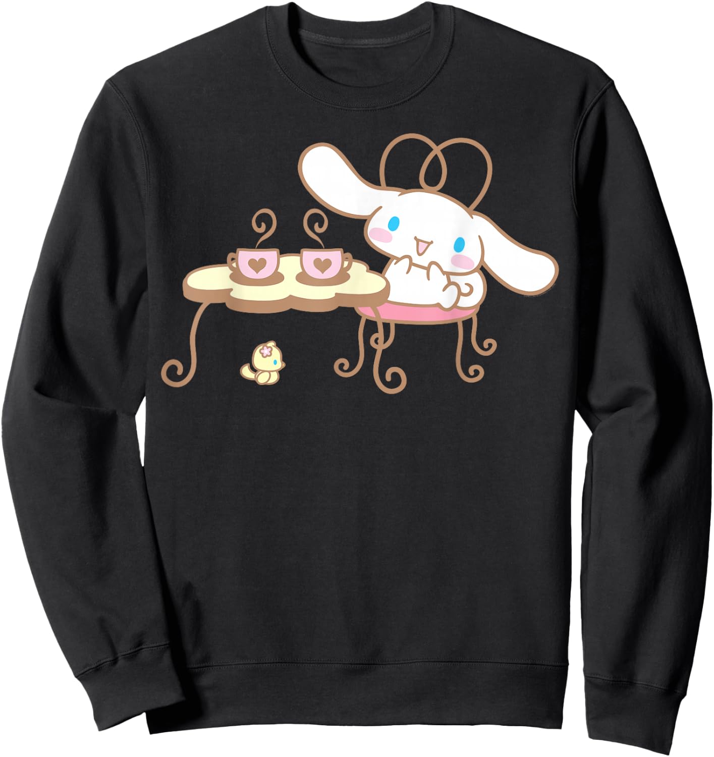 Cinnamoroll Cafe Sweatshirt - Sweatshirt | Black