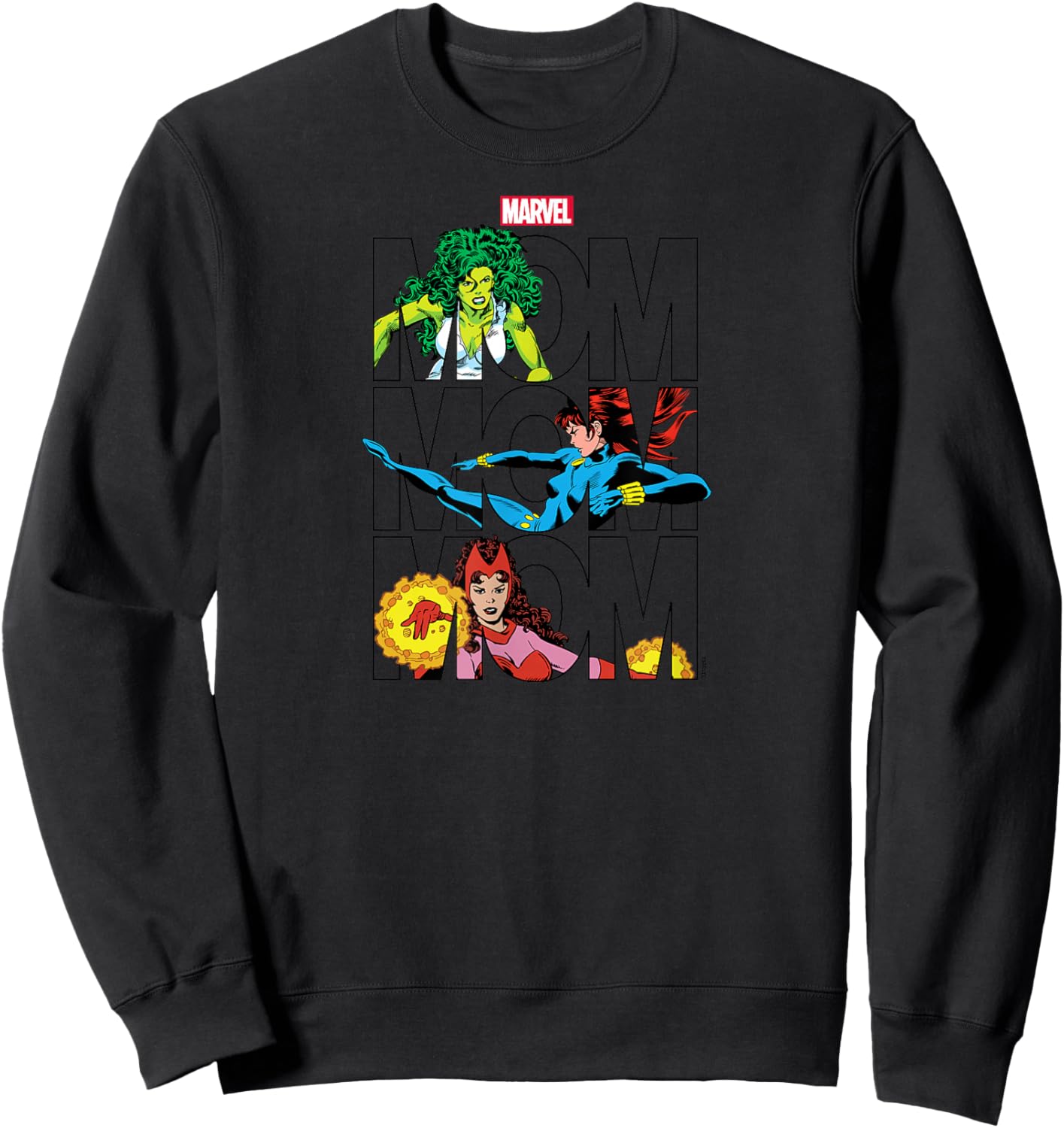 Marvel - Marvel Mom Mother's Day Sweatshirt - Sweatshirt | Black