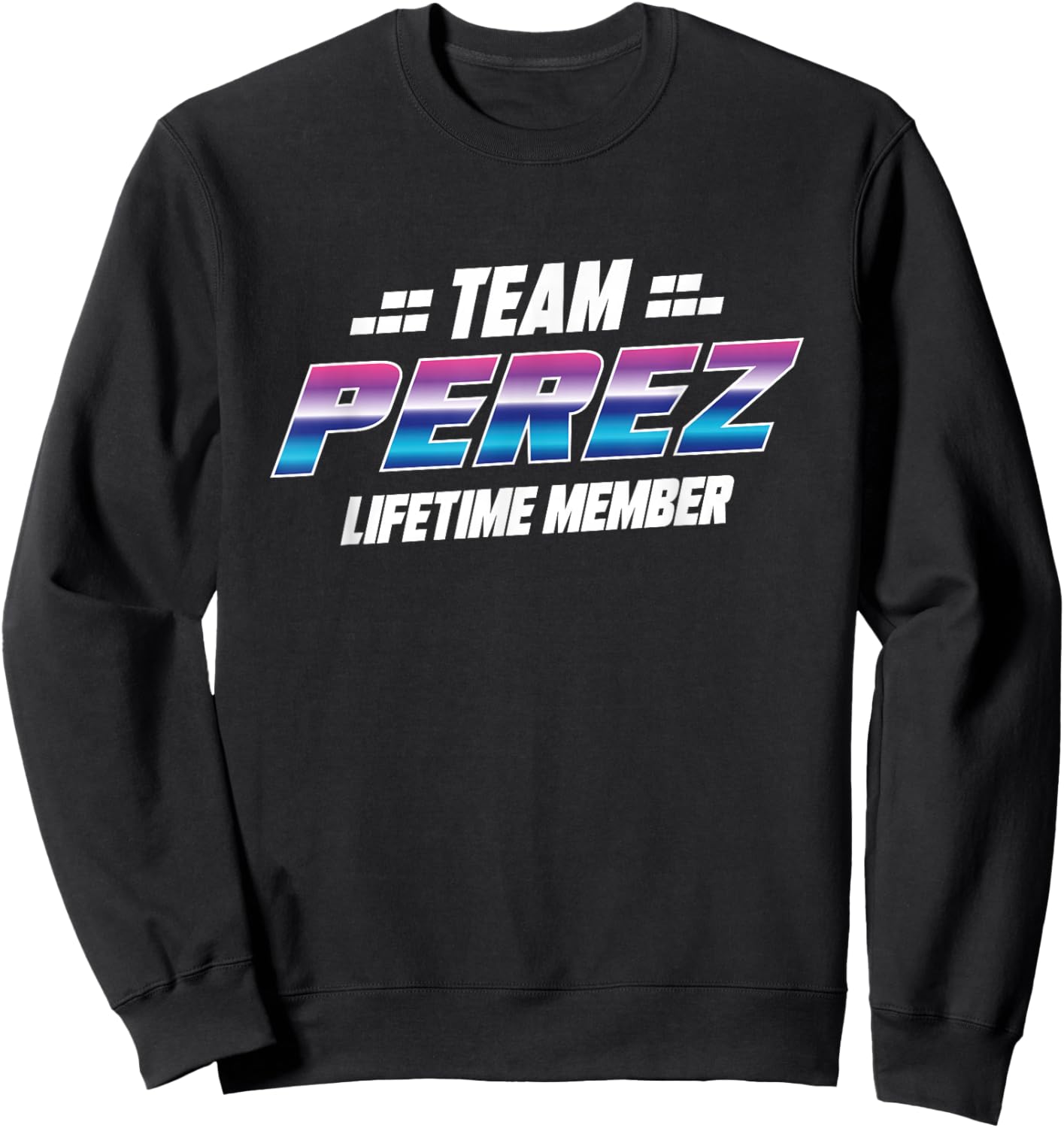 Team Perez - Family Perez Sweatshirt - Sweatshirt | Black
