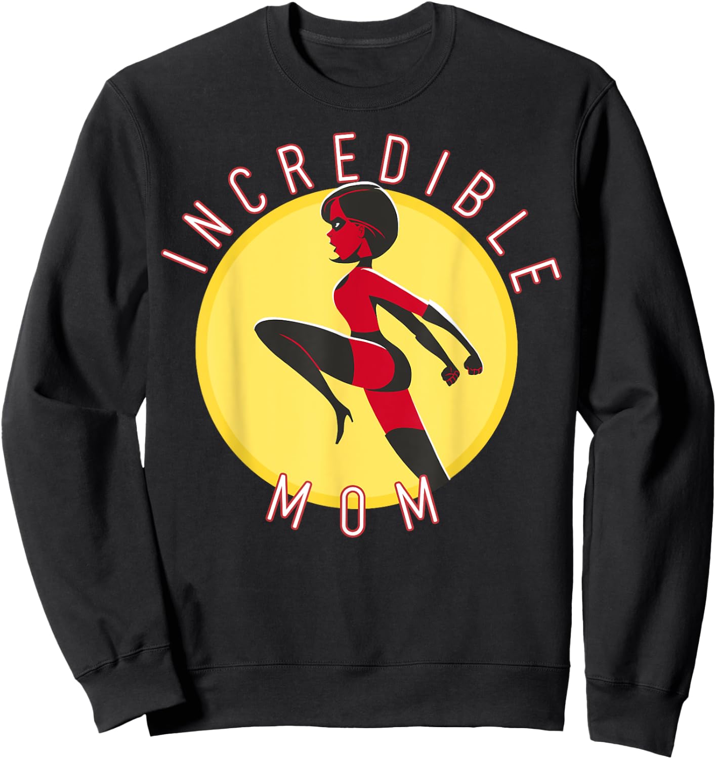 Disney Pixar Incredibles 2 Incredible Mom Graphic Sweatshirt - Sweatshirt | Black