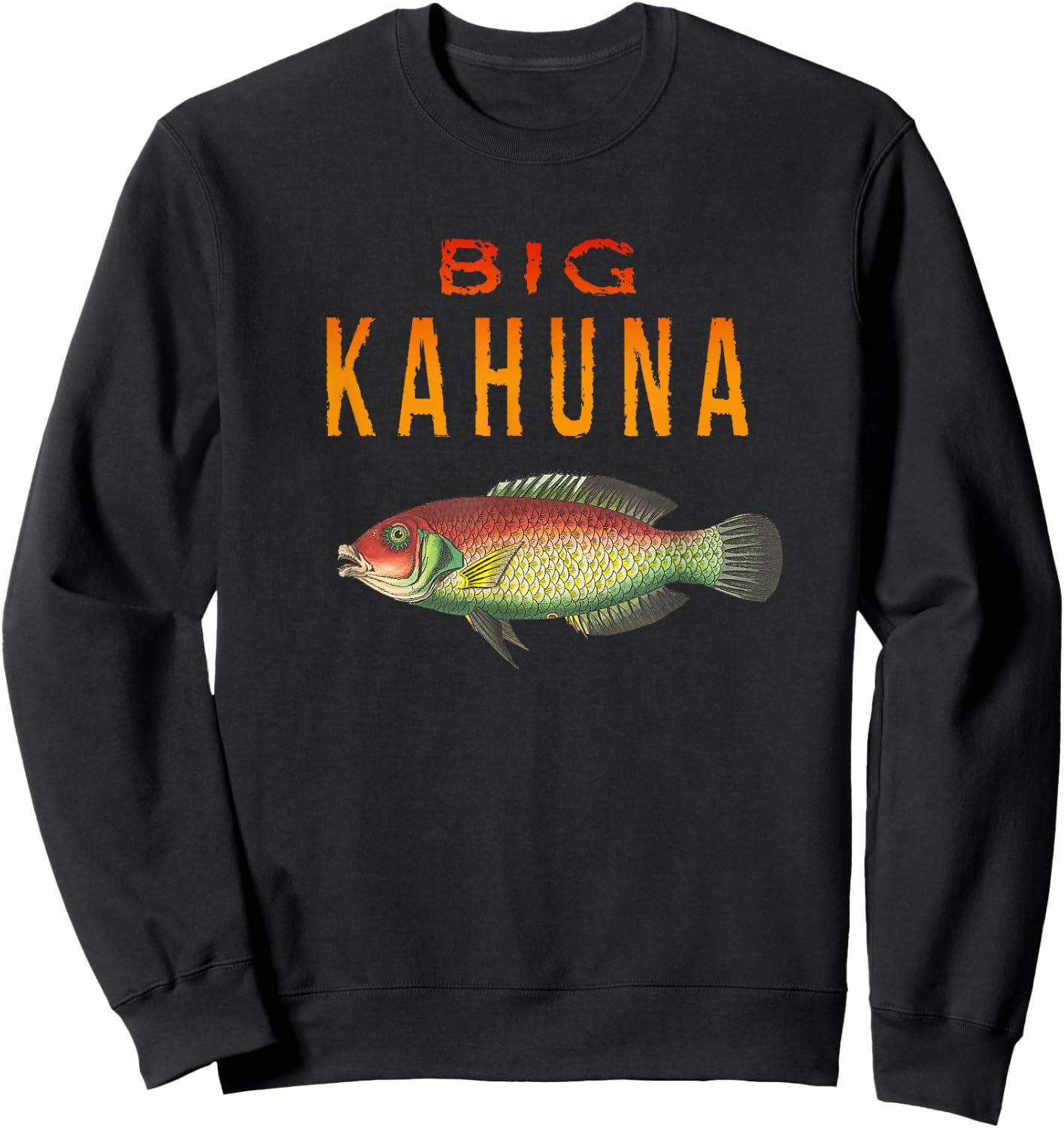 Fish T Shirt Big Kahuna XO4U Original Sweatshirt - Sweatshirt | Black