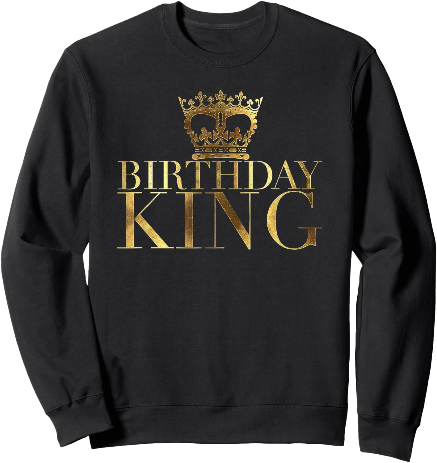 Birthday Costume, Gifts and Decorations Boys Kings Sweatshirt - Sweatshirt | Black