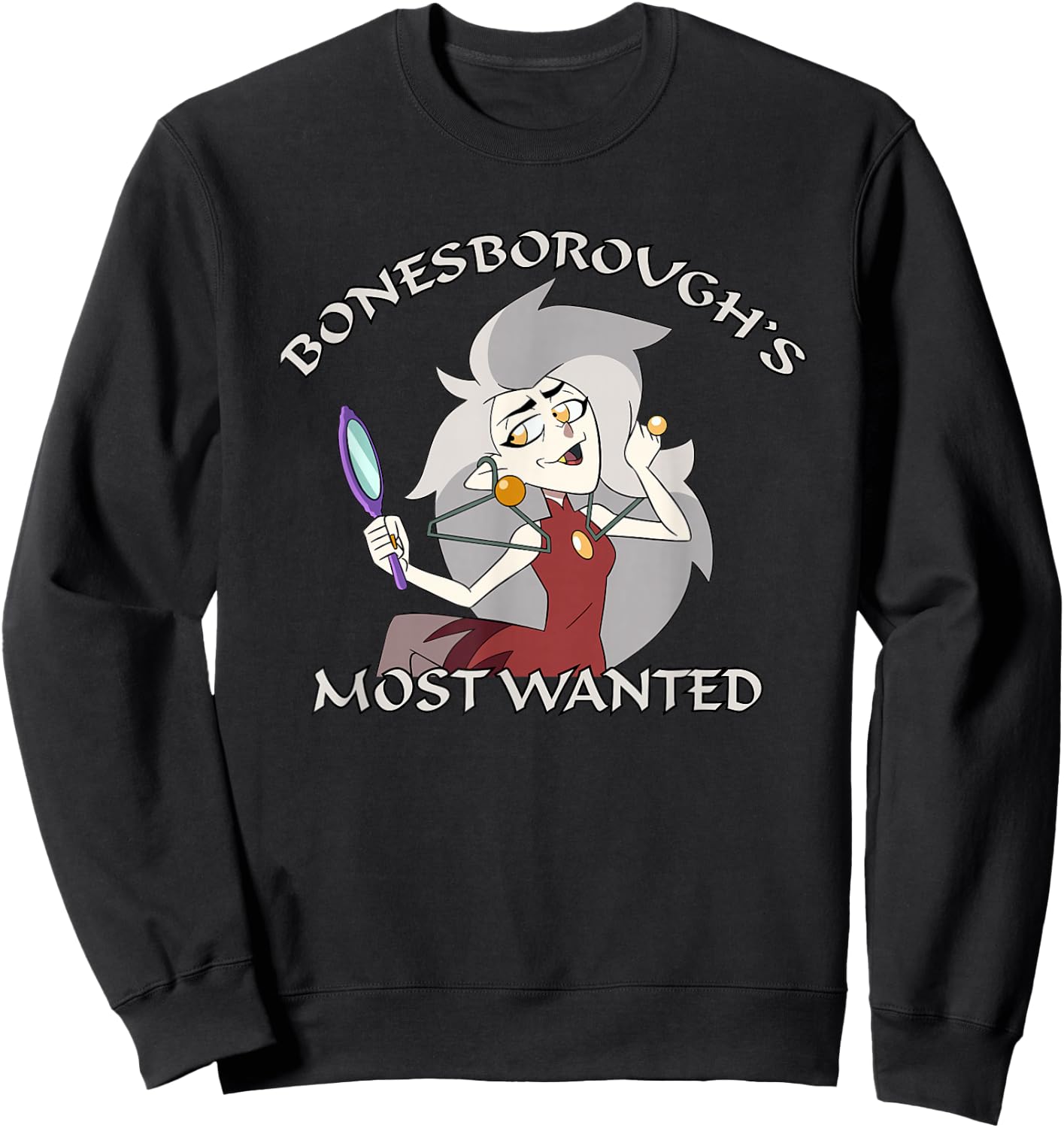 Disney Channel The Owl House EDA Small Sweatshirt - Sweatshirt | Black