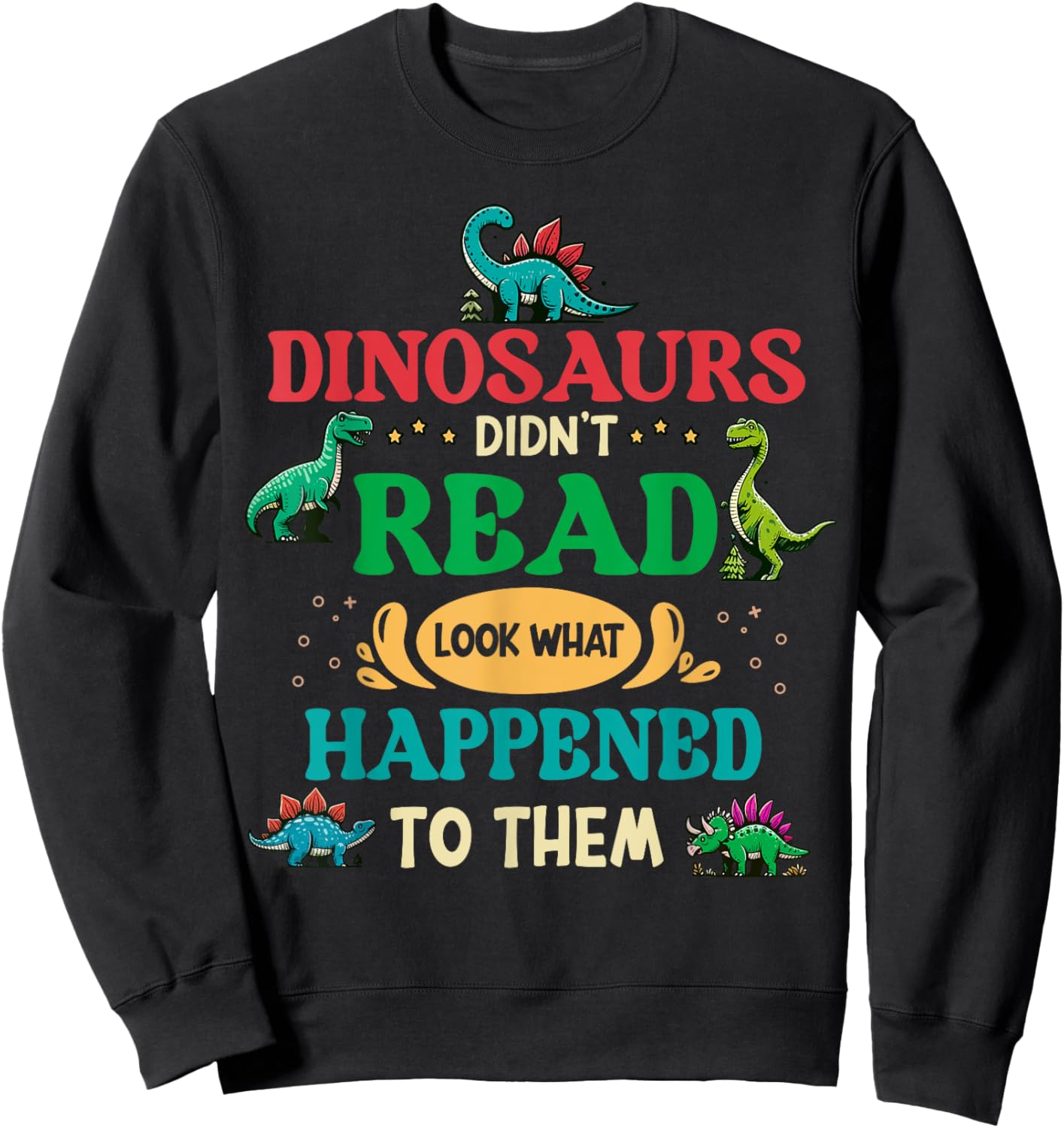 Vintage Librarian Book Reader Library Book Reading Sweatshirt - Sweatshirt | Black