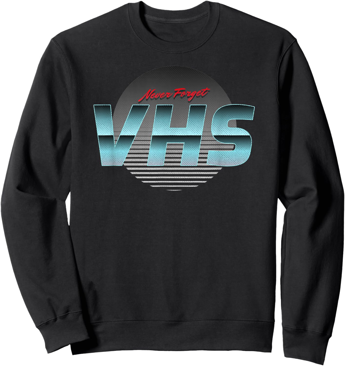 Retro VHS Gift Sweatshirt - Sweatshirt | Black