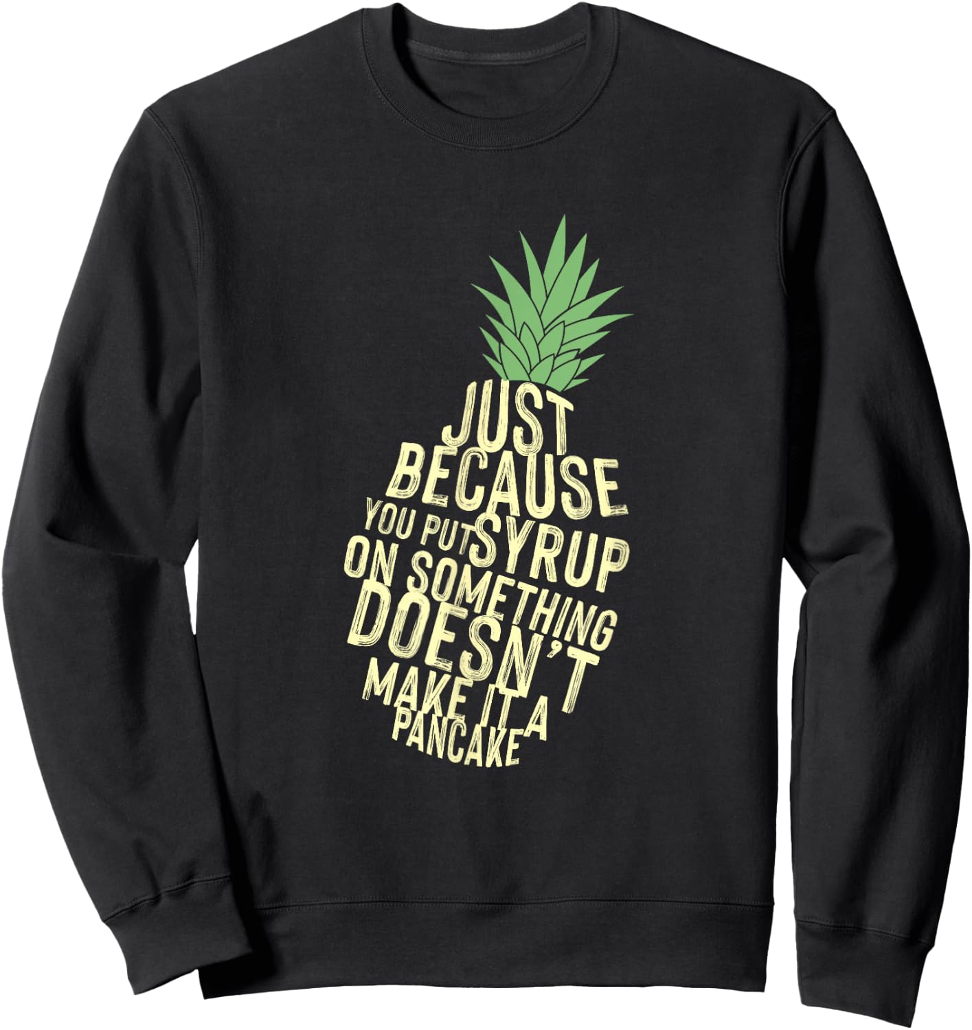 Gus and Spencer - Funny Pineapple - Psych Sweatshirt - Sweatshirt | Black