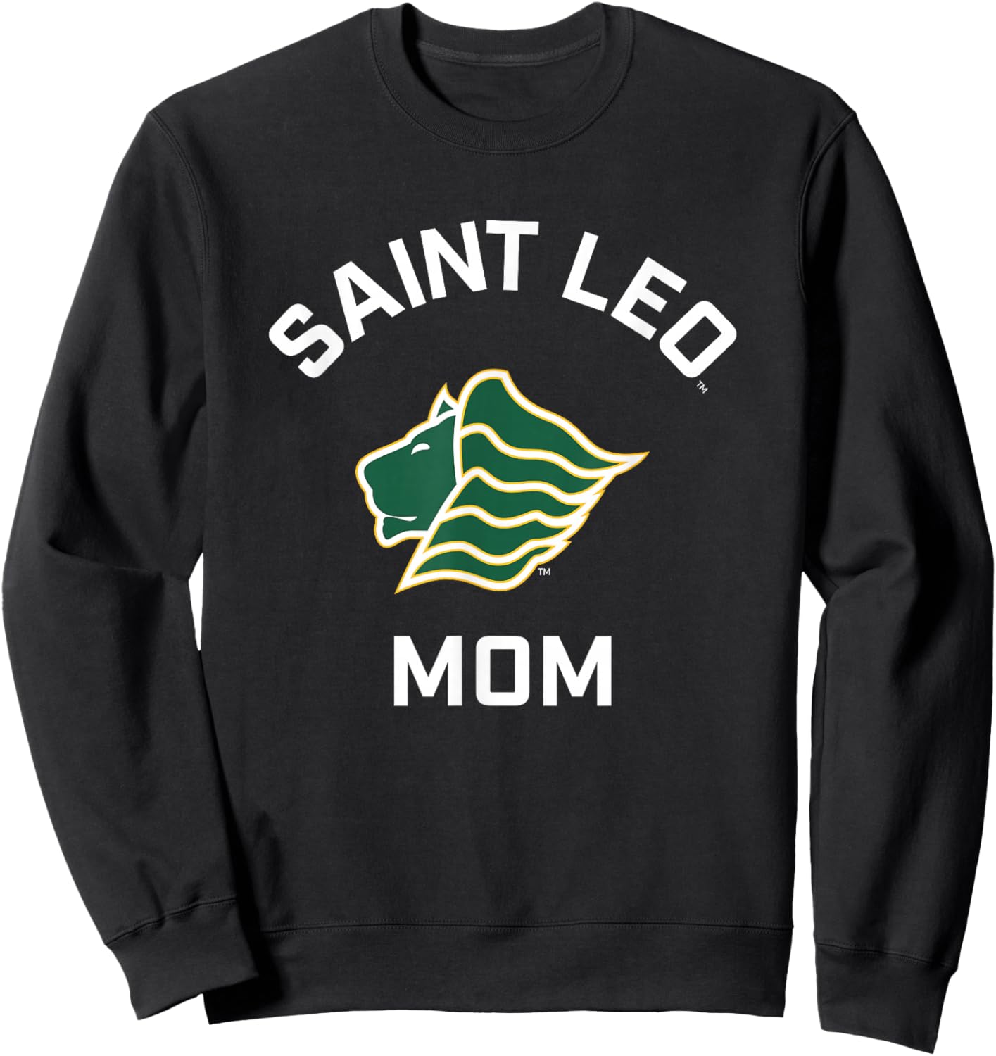 Saint Leo University Lions Arched Mom Sweatshirt - Sweatshirt | Black