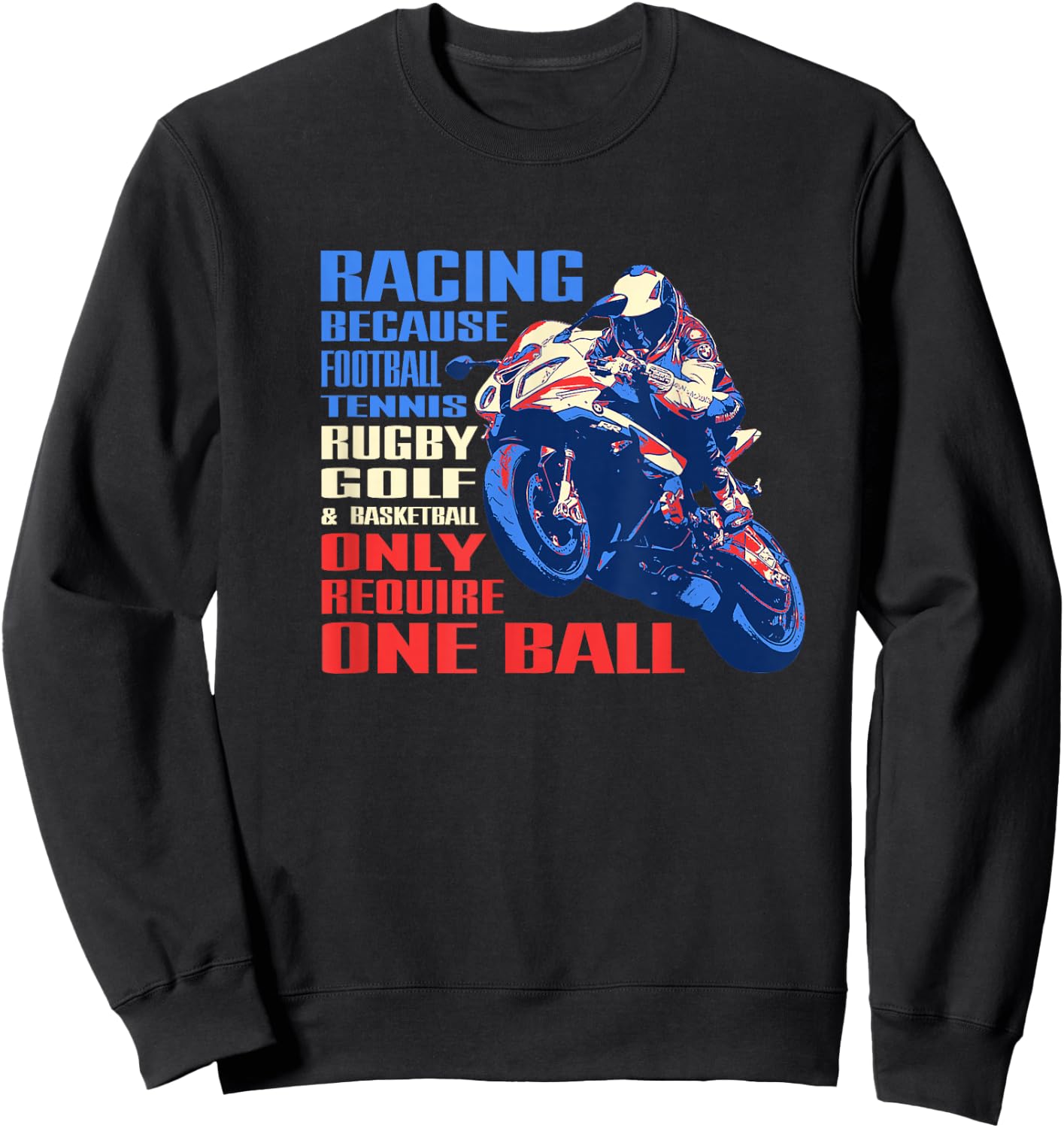 Funny Super Bike Motorcycle Championship Racing T shirt Sweatshirt - Sweatshirt | Black