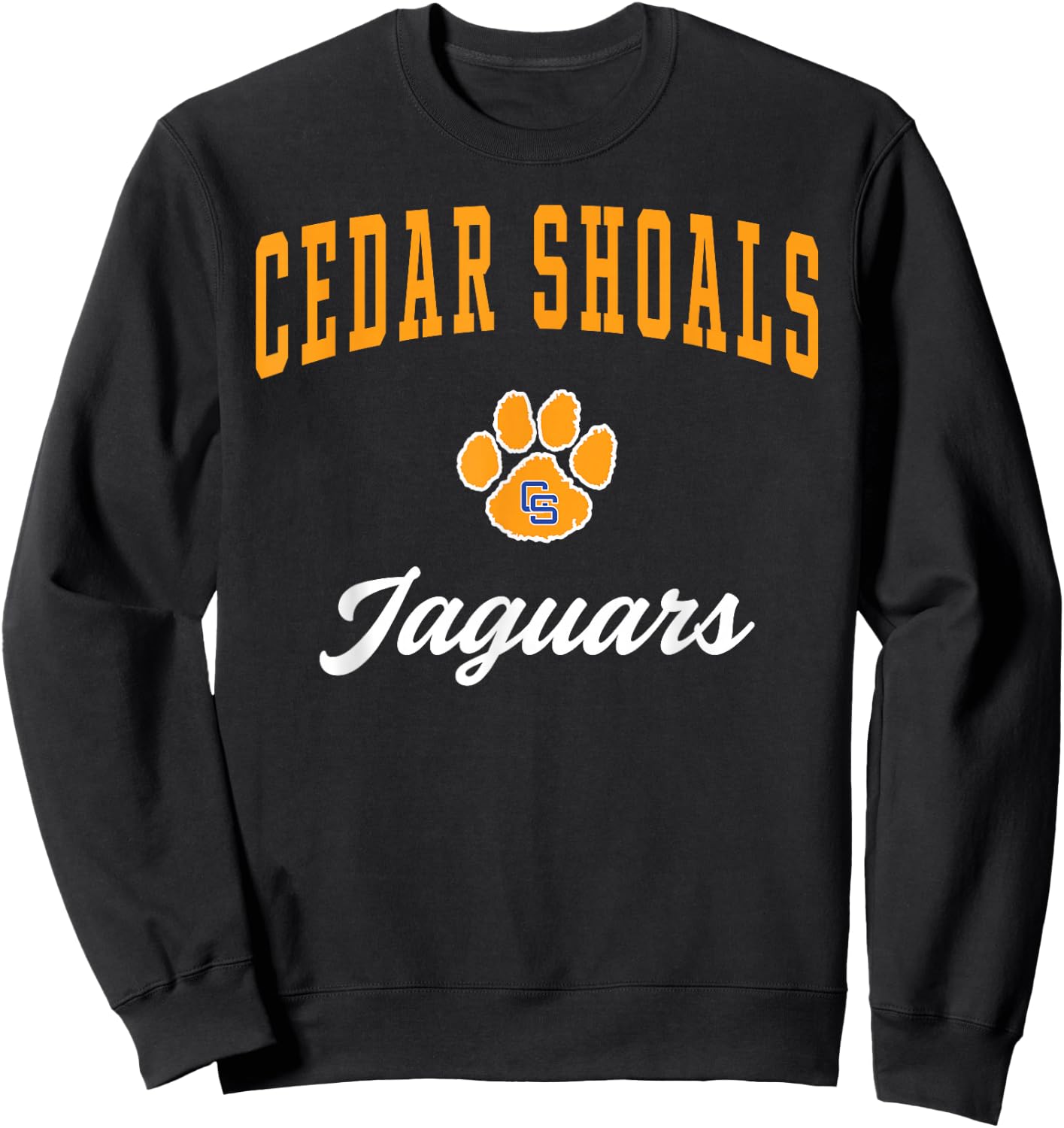 Cedar Shoals High School Jaguars Sweatshirt - Sweatshirt | Black