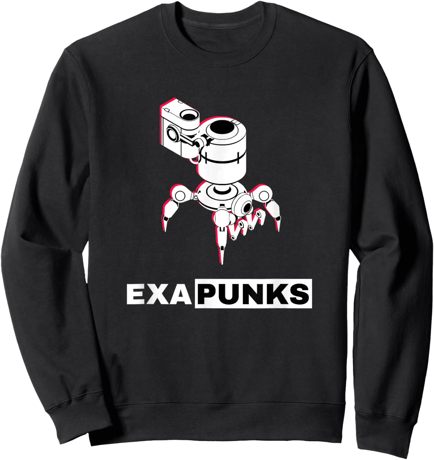 Zachtronics: EXAPUNKS (Relaxed) Sweatshirt - Sweatshirt | Black