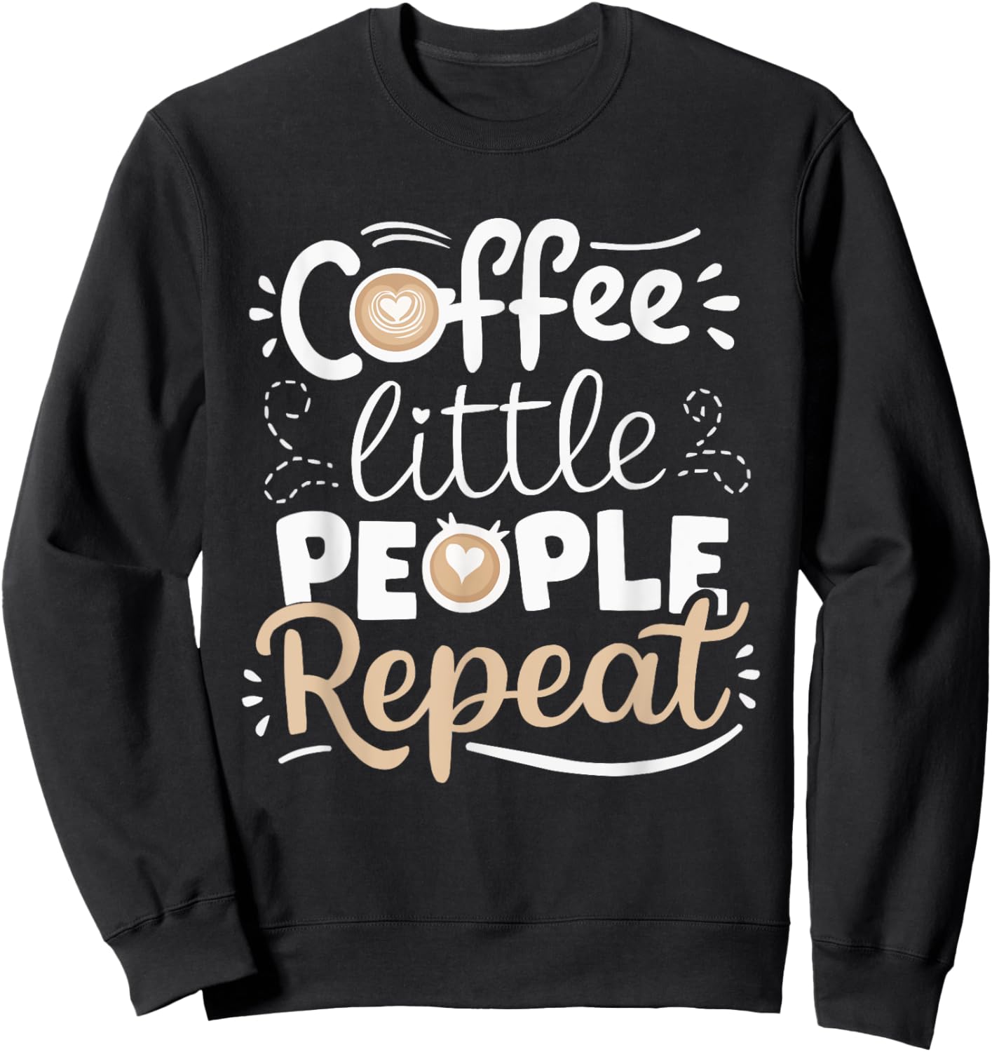 Daycare Teacher Childcare Educator SteMi Apparel Women's Black Cotton Blend Classic Fit Short Sleeve Sweatshirt - Sweatshirt | Black
