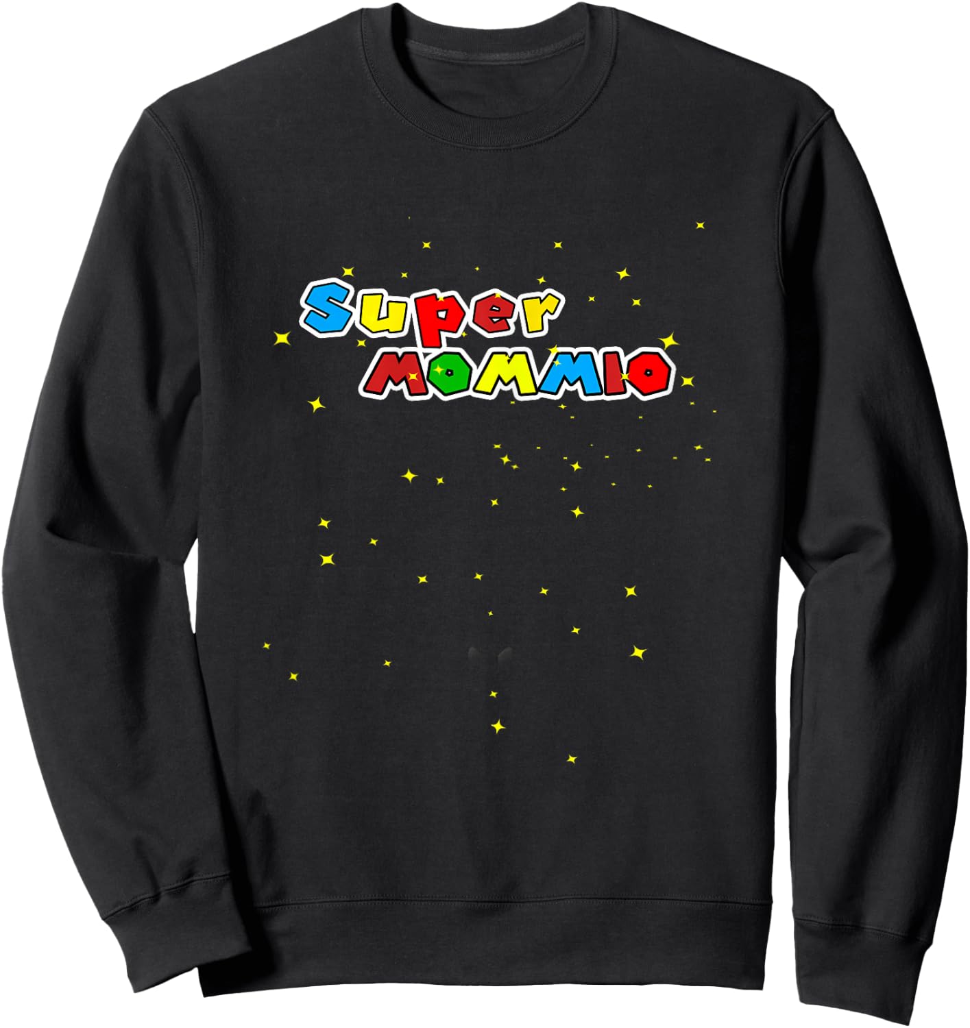 Super Mommio Funny Mom Mothers Day Sweatshirt - Sweatshirt | Black