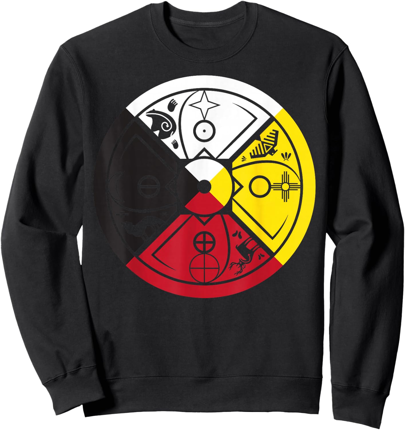 Medicine Wheel Sweatshirt - Sweatshirt | Black
