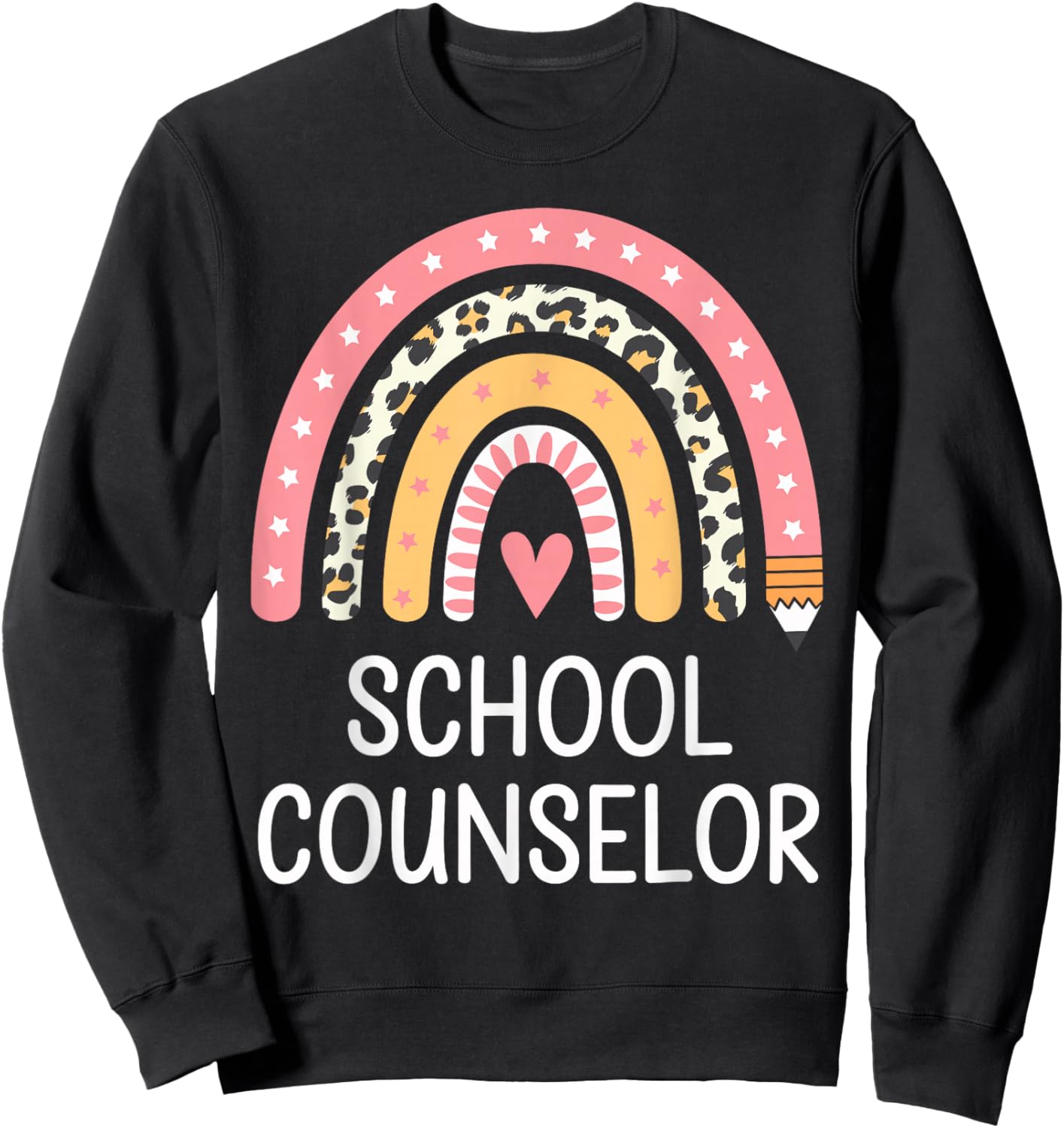 School Counselor Sweatshirt - Sweatshirt | Black