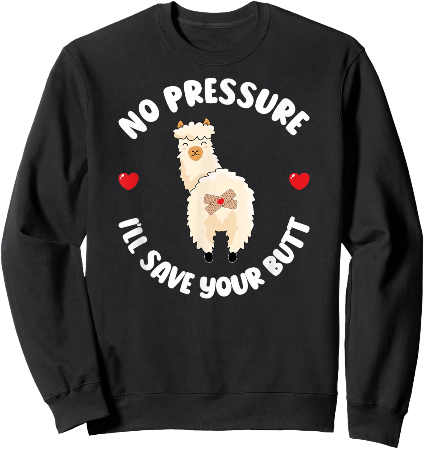 Funny Wound Care Nurse Wound Care Nursing - Black, -Adults, Small, Short Sleeve, Classic Fit, Cotton 65% Polyester 35%, Casual, Alpaca Embellishment, Halloween, Christmas Sweatshirt - Sweatshirt | Black