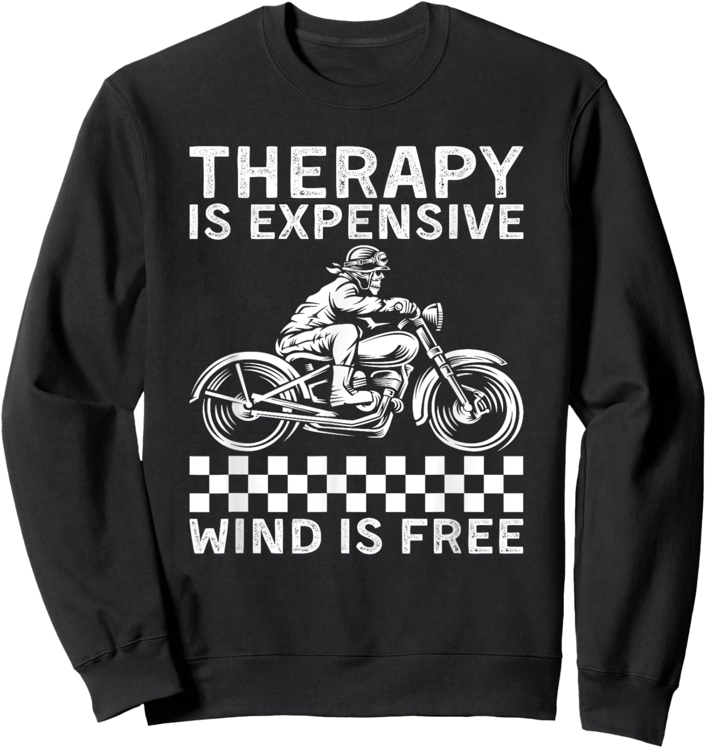 Cool Motorcycle Women Motorcycle Lovers Bike Rider Sweatshirt - Sweatshirt | Black