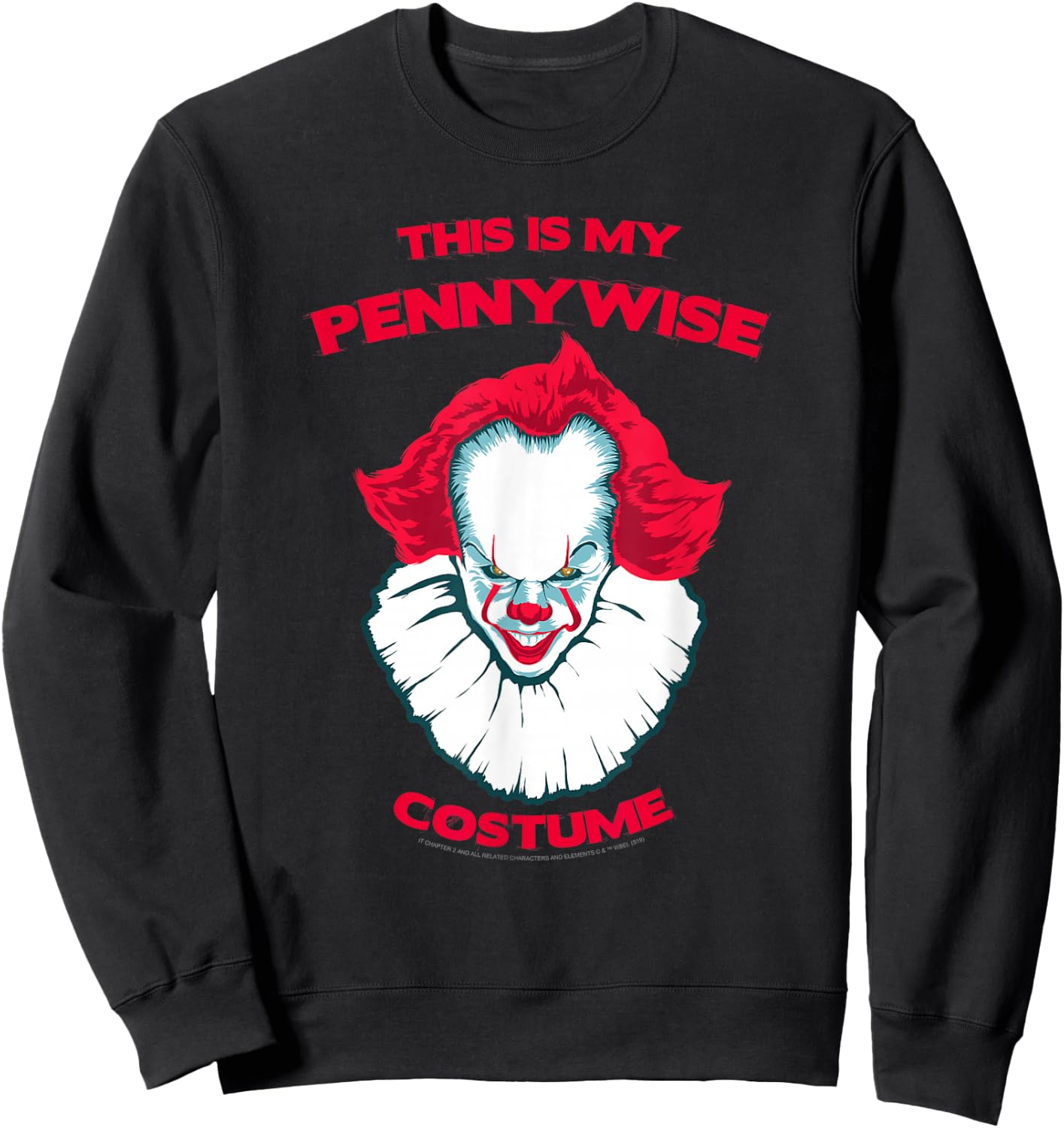 IT This Is My Pennywise Costume Sweatshirt - Sweatshirt | Black
