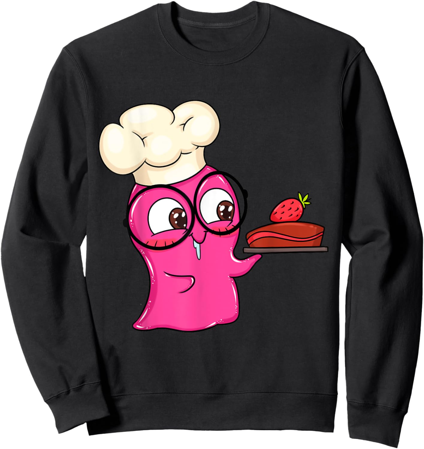 Slime Sam is a Chef Sweatshirt - Sweatshirt | Black
