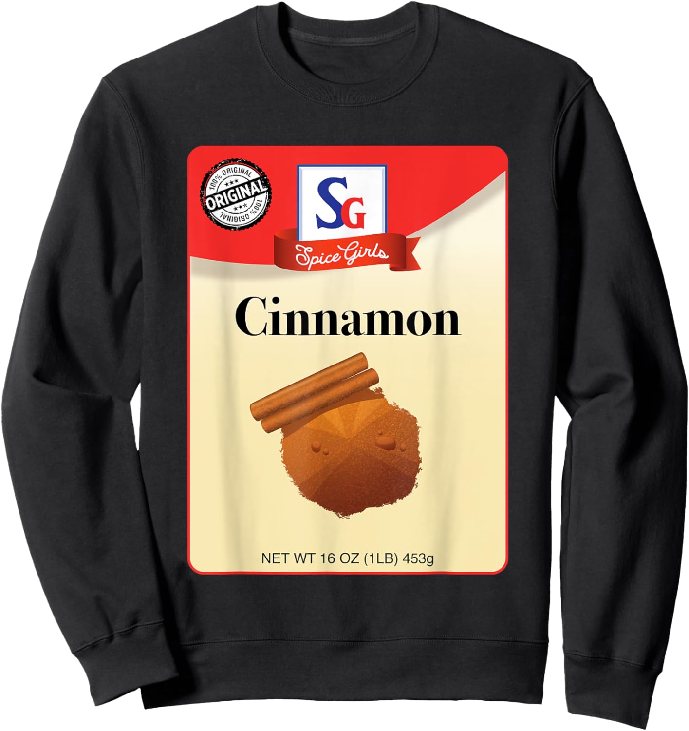 Spice Halloween Costume - Cinnamon - Group, Girls, Women Sweatshirt - Sweatshirt | Black