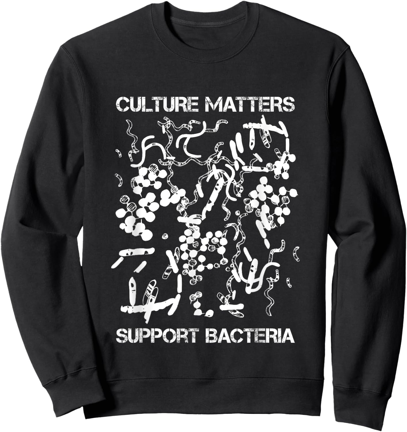 Microbiome Gut Health Sweatshirt - Sweatshirt | Black