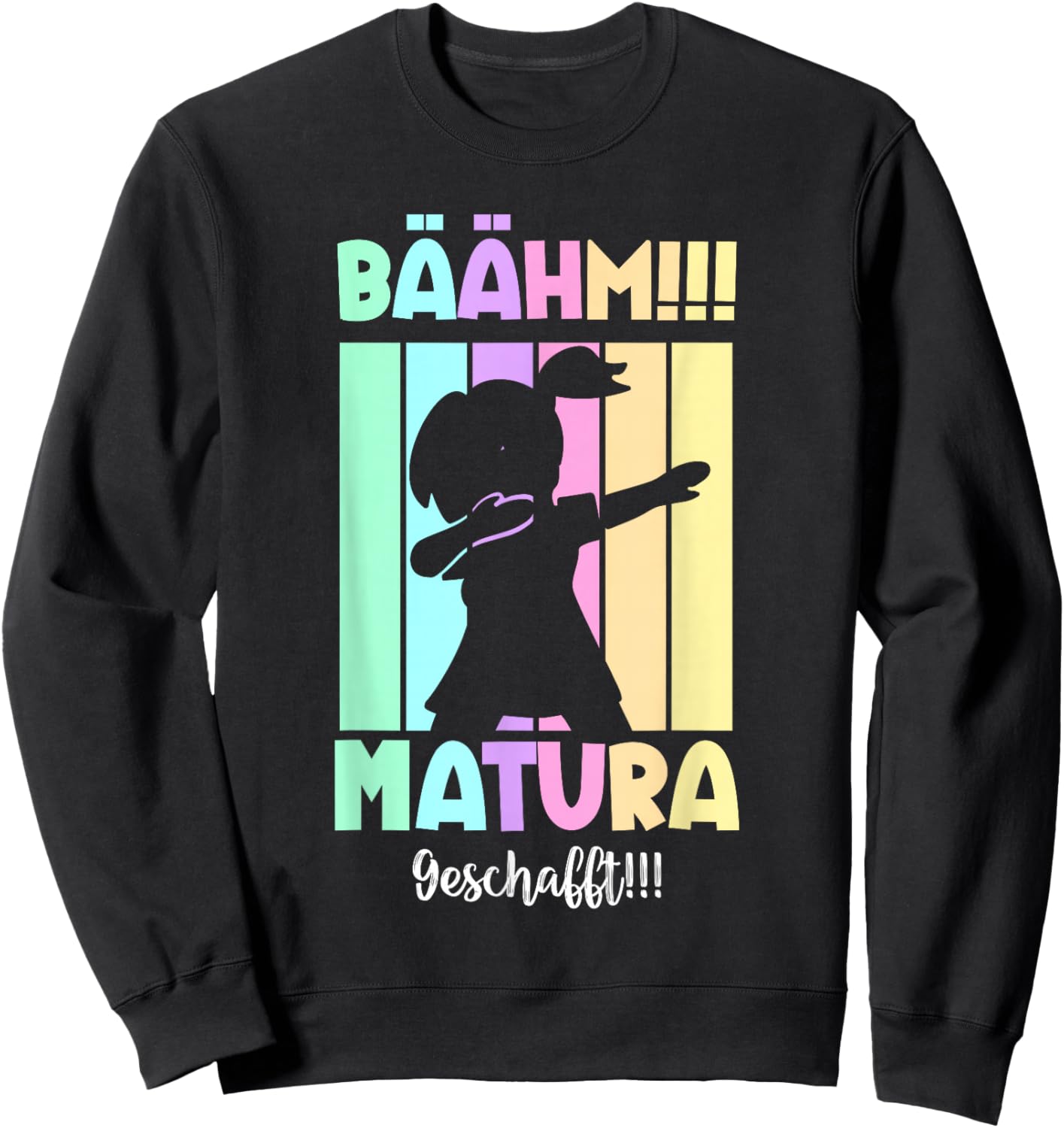 Bäähm Matura Geschafft 2026 Sweatshirt - Sweatshirt | Black