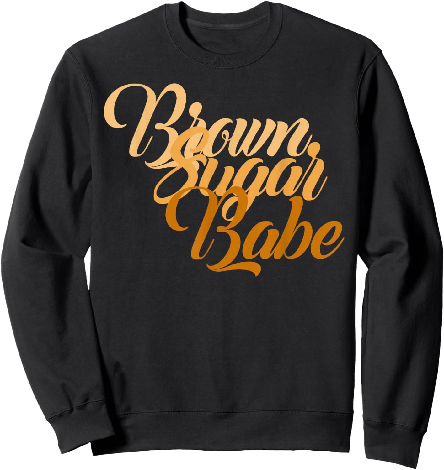 Brown Sugar Babe Afro Queen Black African Women Pride Sweatshirt - Sweatshirt | Black