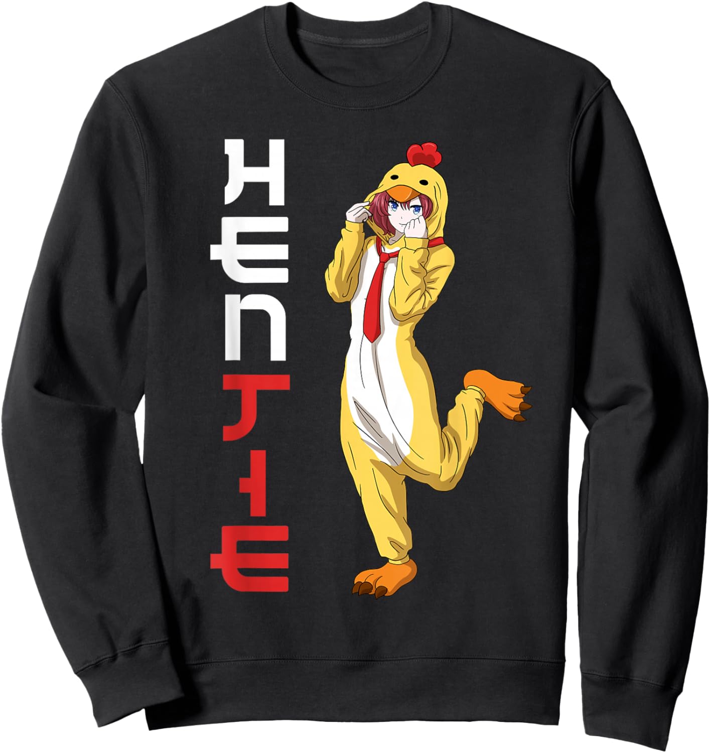 Hen Tie Sweatshirt - Sweatshirt | Black