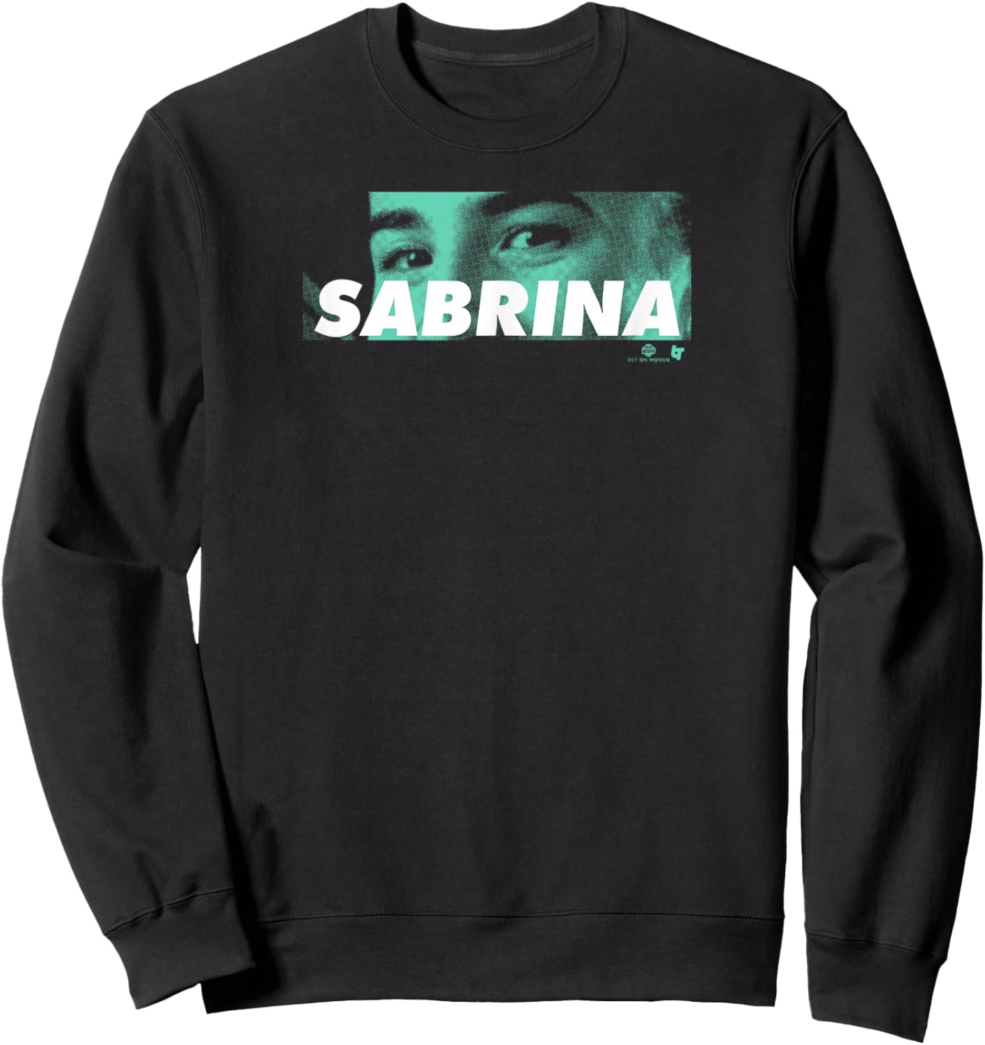 Sabrina Ionescu - Sabrina Eyes - New York Basketball Sweatshirt - Sweatshirt | Black