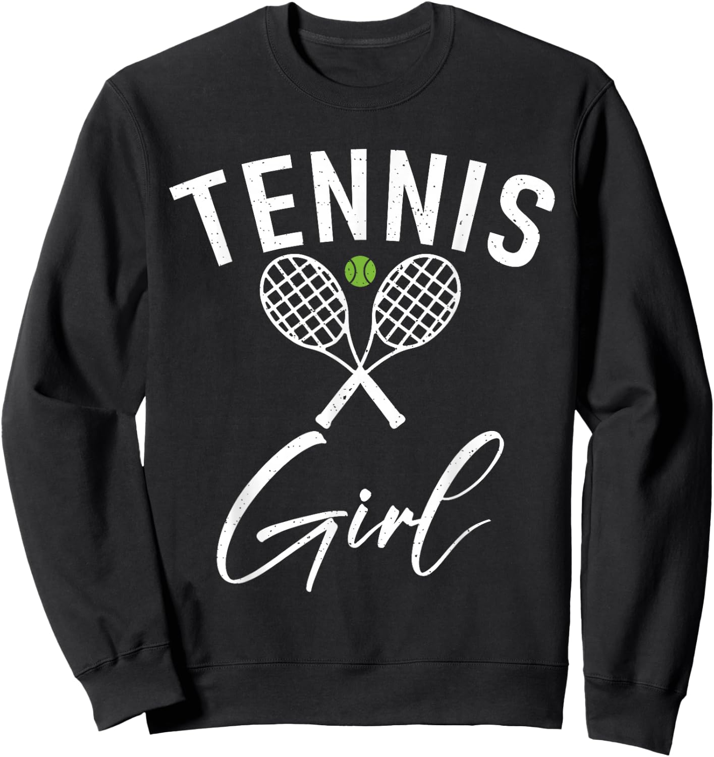 Tennis Girl Sweatshirt - Sweatshirt | Black