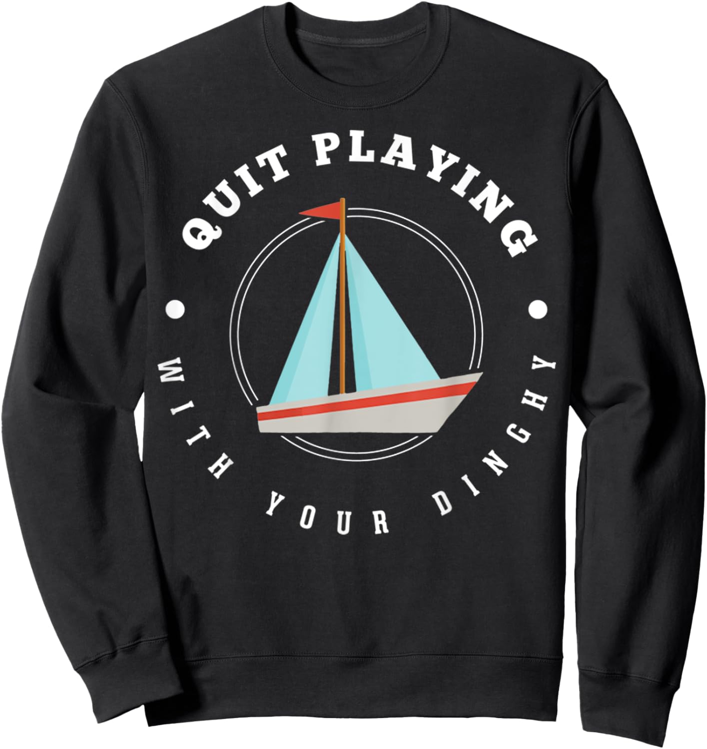 Sailing Sweatshirt - Sweatshirt | Black