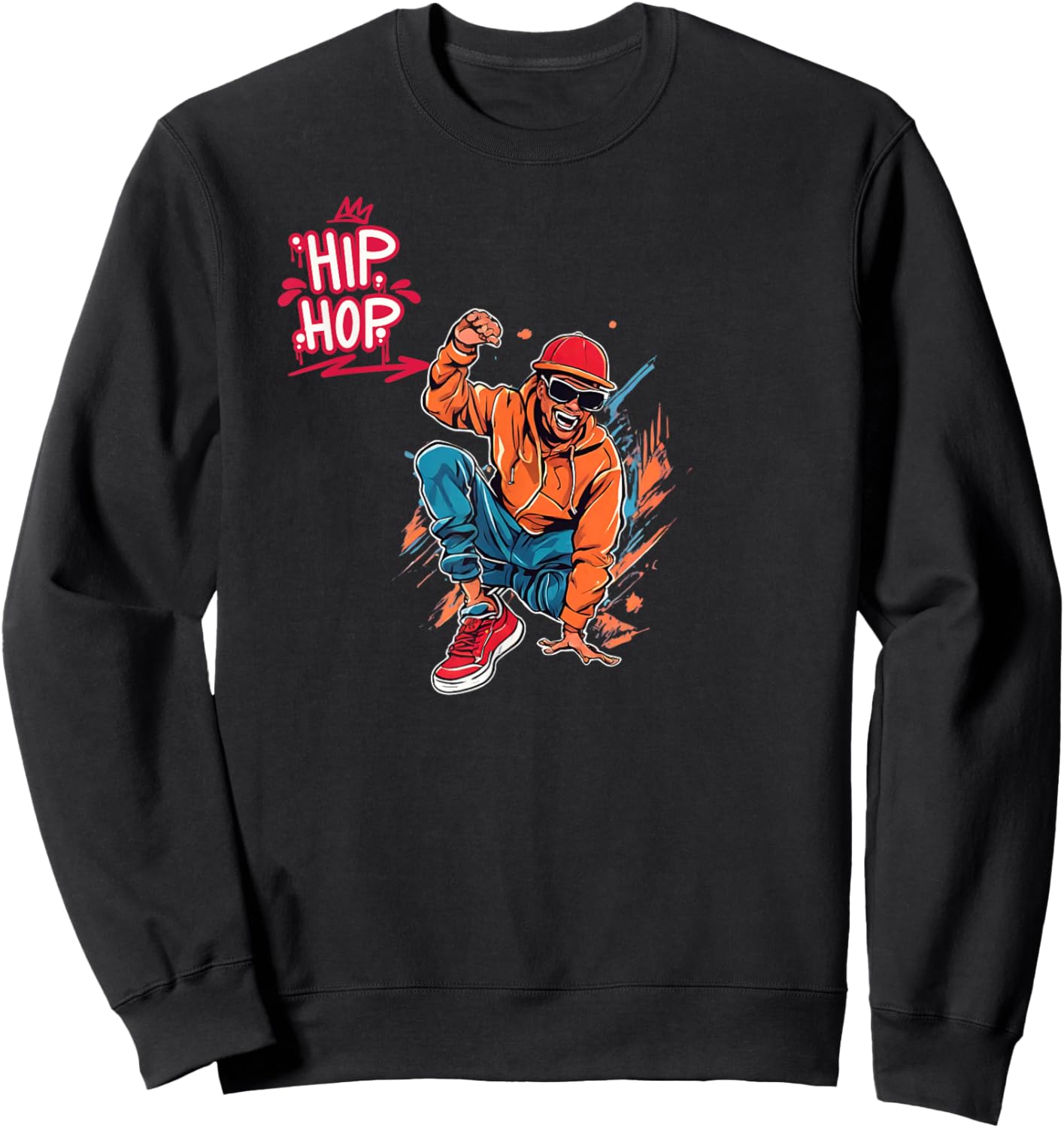Breakdancer - Breakbeat - Hip Hop - Break Dance Sweatshirt - Sweatshirt | Black
