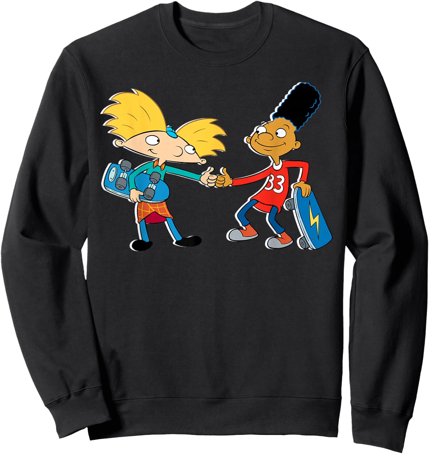 Hey Arnold! - Nick Rewind Hey Arnold! Sweatshirt - Sweatshirt | Black