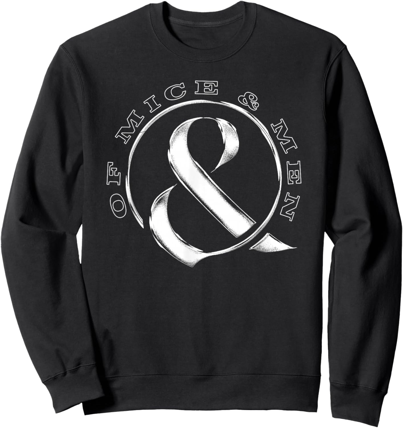 of Mice and Men Classic Ampersand Sweatshirt - Sweatshirt | Black