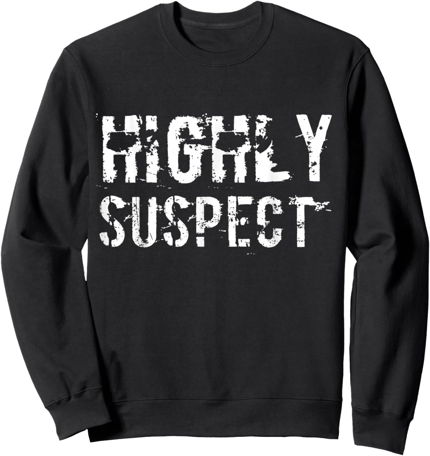 Funny Detective Humor Apparel | Mystery Crime Podcast Fan Sweatshirt - Sweatshirt | Black