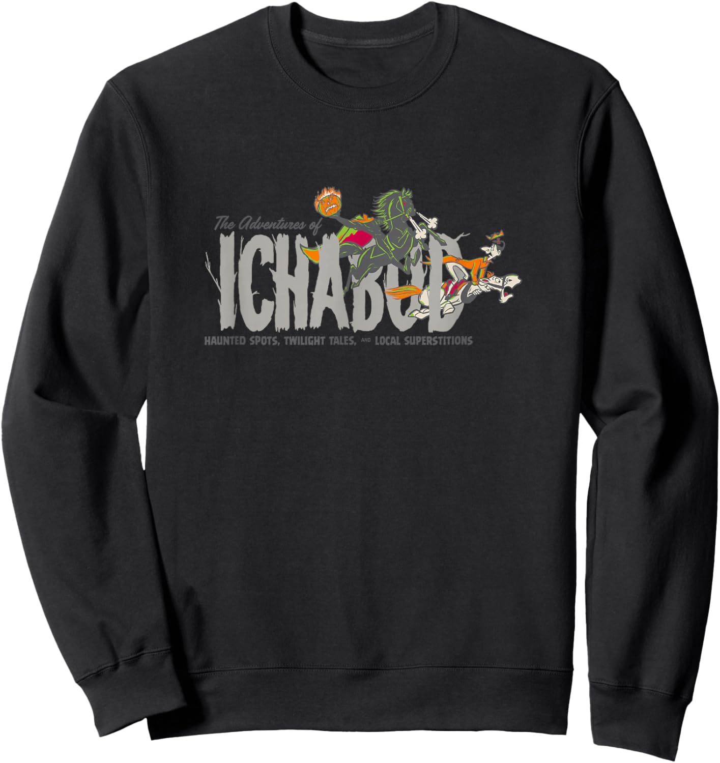Disney The Legend of Sleepy Hollow Halloween Adventures Sweatshirt - Sweatshirt | Black