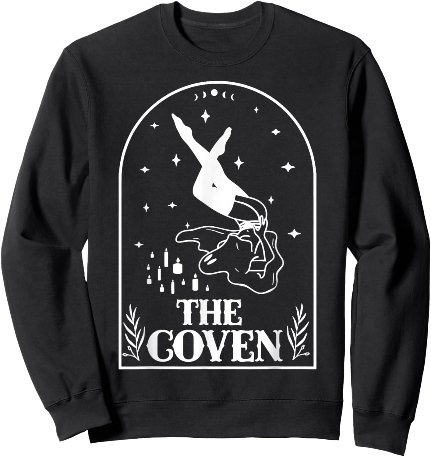 Ghost The Coven Bridesmaid Gothic Wedding Bachelorette Party Sweatshirt - Sweatshirt | Black