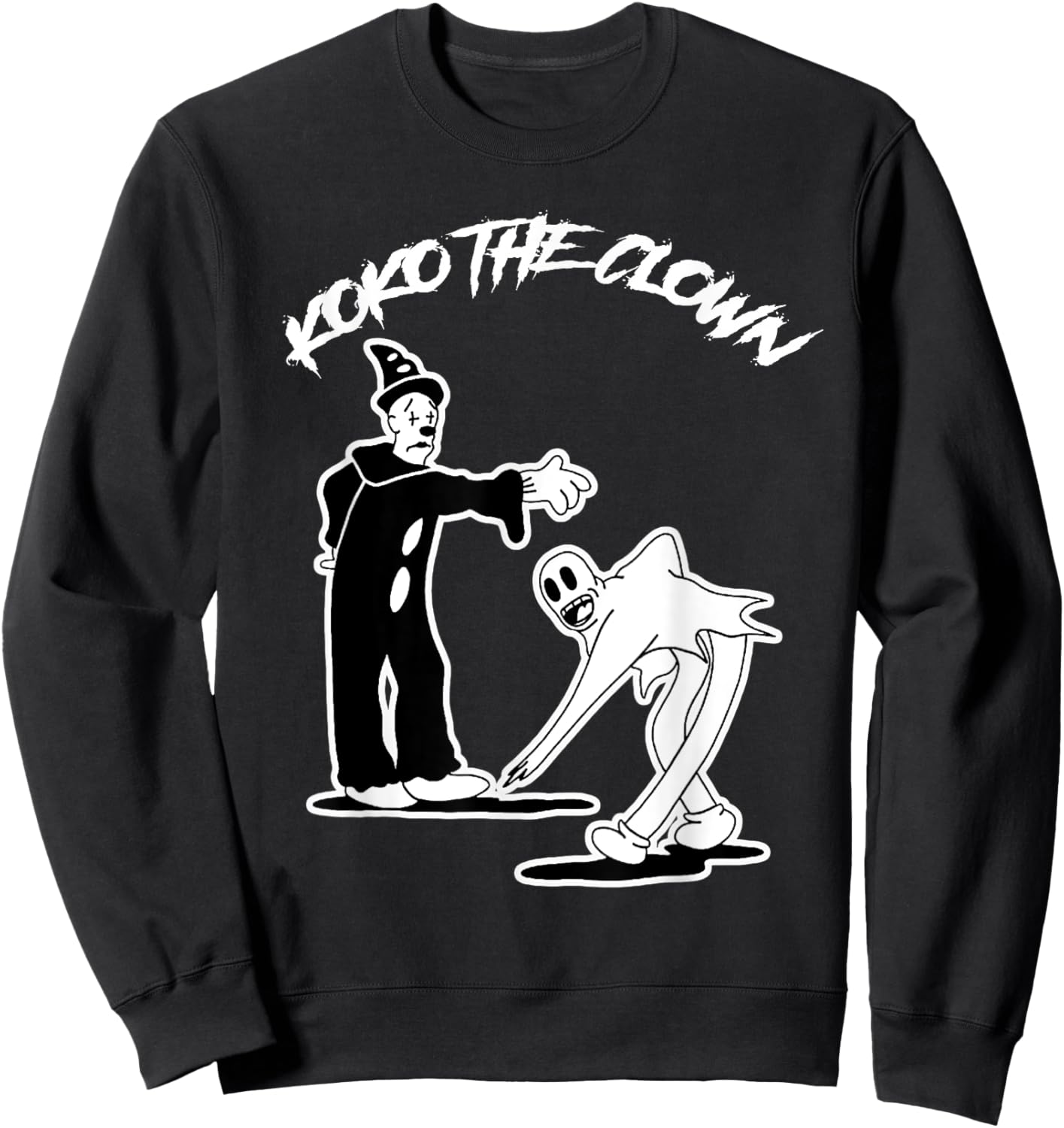 Koko the Clown Ghost Dance Gothic Sweatshirt - Sweatshirt | Black