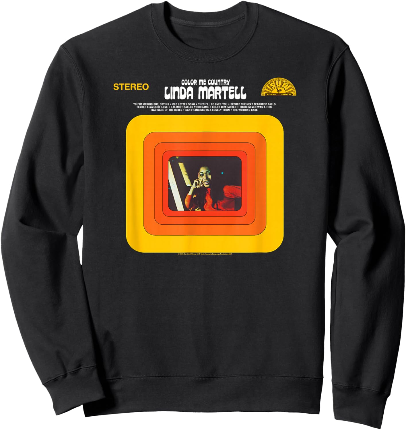Sun Records X Linda Martell Color Me Country Sweatshirt - Sweatshirt | Black